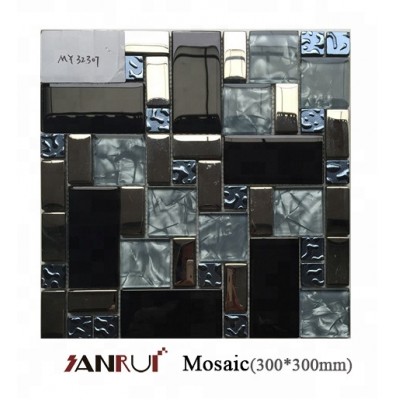 The Delicate Mirror Glass Mosaic Bricks Pattern for Villas