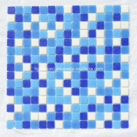 Mosaic Tiles Blue Glass Mosaic for Swimming Pool Building Material